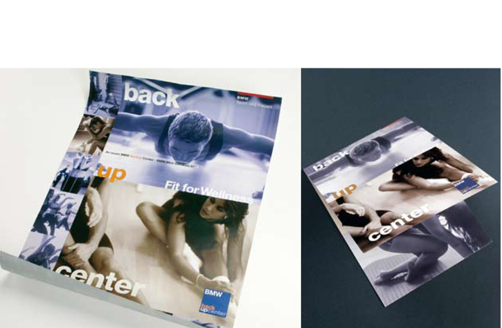 BMW Backup Center Plakat und Programmheft